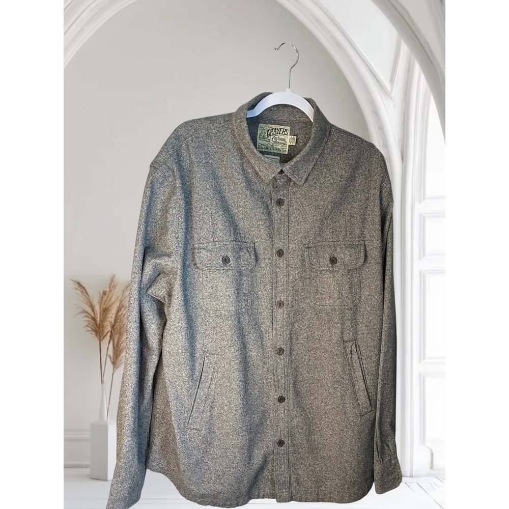 Grayers Outdoor Garments XXL‎ Cold Weather Rated Button Up Shirt Mens
